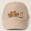Buscar granja de pollo gorras Gallina