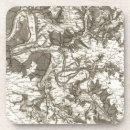 Buscar grabado en relieve posavasos Mapa