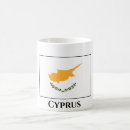 Buscar bandera de chipre tazas Marcar