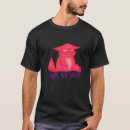 Buscar cara del gato camisetas Rosa