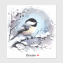 Buscar chickadee pegatinas Nieve