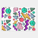 Buscar años 80 papel de regalo Retro