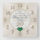 Buscar años 20 relojes de pared Esmeralda