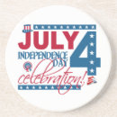 Buscar norteamericano posavasos 4 de julio