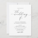 Buscar lujo boda invitaciones Caligrafía