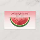 Buscar sandia tarjetas de visita General y unisex