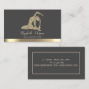 Buscar salud natural tarjetas de visita Yoga
