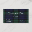 Buscar tela tarjetas de visita Tartán