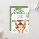 Buscar fiesta del mono invitaciones de cumpleaños Jungla