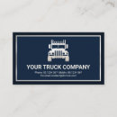 Buscar transporte y carga tarjetas de visita General y unisex