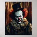Buscar payasos de circo posters Payaso espeluznante