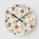 Buscar bohemio relojes de pared Botánico
