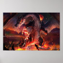 Buscar fuego dragones posters Monstruo