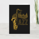 Buscar saxofonista tarjetas Jazz
