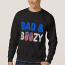 Buscar malo hombre sudaderas Rojo