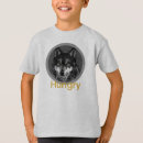 Buscar lobos salvajes camisetas Para niños