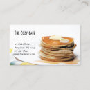 Buscar crepes tarjetas de visita Comida
