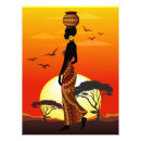 Buscar sabana africana posters Puesta de sol