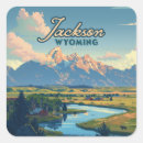 Buscar jackson hole pegatinas Vintage