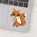 Buscar kawaii fox pegatinas Lindo