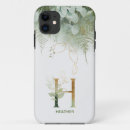 Buscar monograma h iphone fundas Oro