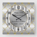 Buscar fondo negro relojes de pared Parejas