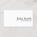 Buscar farmacia tarjetas de visita Farmacéutico