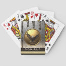 Buscar metal barajas de cartas Para él