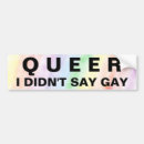 Buscar gay pegatinas parachoque Queer