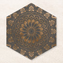 Buscar mandala posavasos Oro