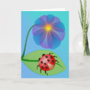 Buscar mariquitas tarjetas Floral