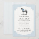 Buscar caballo azul invitaciones Es un niño