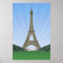 Buscar dibujo de la torre eiffel posters Francia
