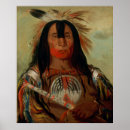 Buscar indio norteamericano posters Pie negro