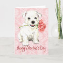 Buscar westie valentine tarjetas West highland white terrier