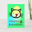Buscar gatos coloridos tarjetas General y unisex