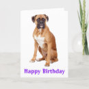Buscar boxer dog tarjetas Elemento emergente del boxeador