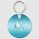 Buscar aguja llaveros Azul