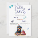 Buscar rottweiler invitaciones Acuarela
