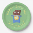 Buscar dibujo animado papel platos Cualquier niño