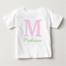 Buscar monogramas bebe camisetas Niña