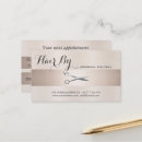 Buscar tarjetas de cita Peluquera