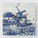 Buscar delft relojes de pared Dutch