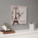 Buscar torre eiffel relojes de pared Parisiense
