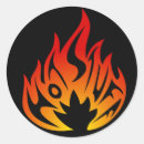 Buscar llama caliente pegatinas Fuego