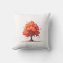Buscar árbol del otoño cojines Hojas de otoño