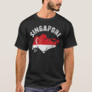 Buscar mapa de singapur camisetas Mujeres