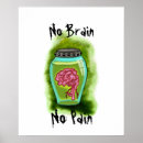 Buscar cerebro posters Elegante