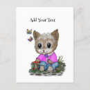 Buscar gato retro invitaciones Gatito