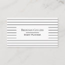 Buscar pinstripe tarjetas de visita Rayas